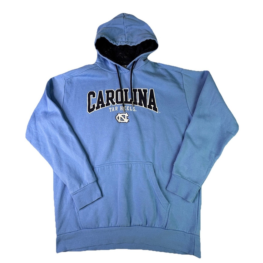 Champion UNC Carolina Tar Heels Men's Large Hoodie Light Blue NCAA Pullover